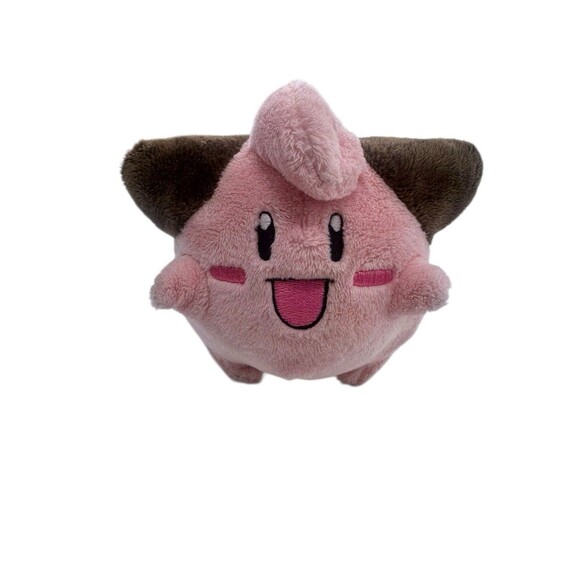Cleffa Pokémon Nintendo JAKKS Pacific Plush Stuffed Toy 2009 Fast Shipping 5” - Picture 8 of 11